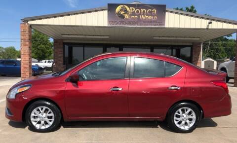2018 Nissan Versa for sale at Ponca Auto World in Ponca City OK