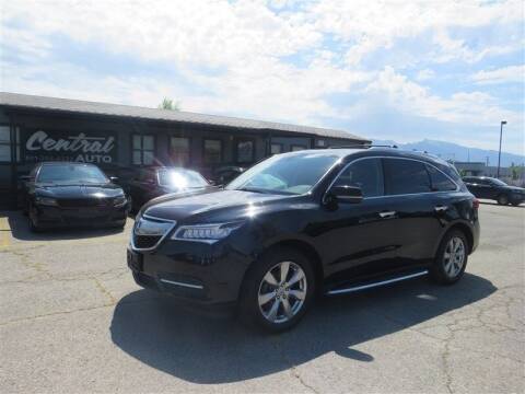 2016 Acura MDX for sale at Central Auto in South Salt Lake UT