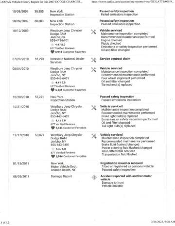 2007 Dodge Charger SRT-8