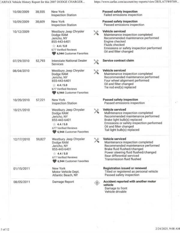 2007 Dodge Charger SRT-8