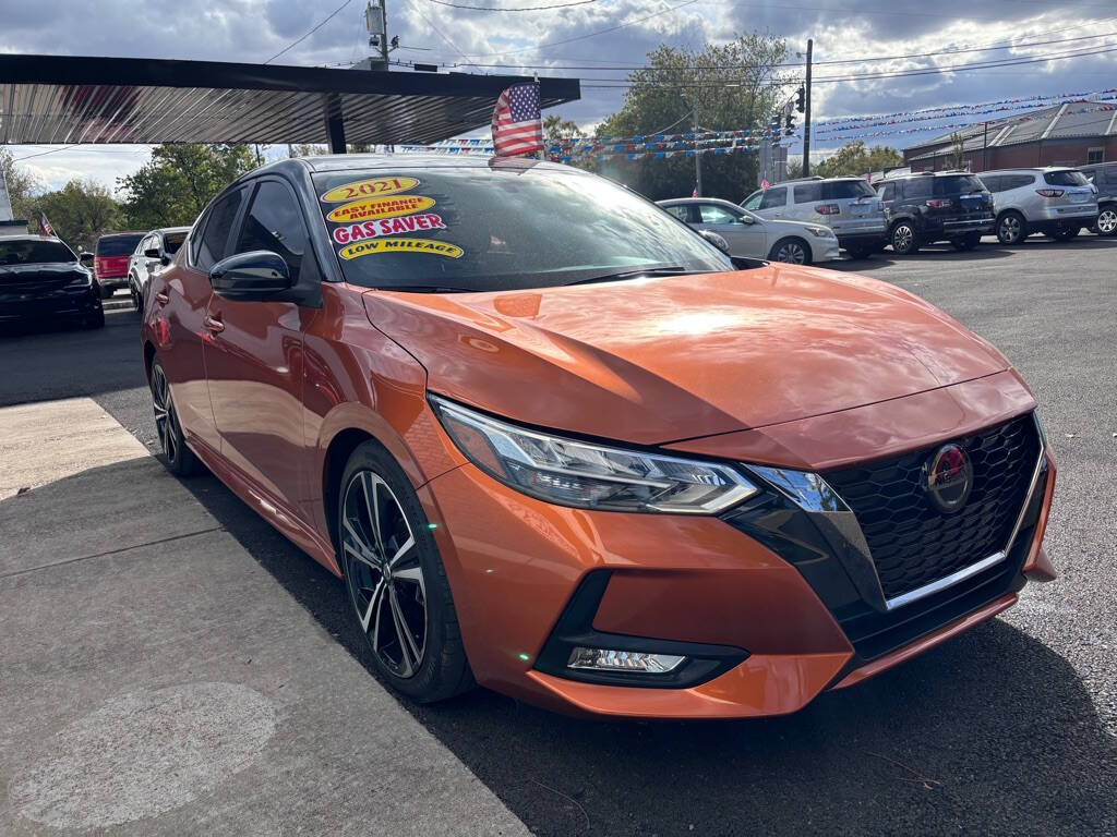 2021 Nissan Sentra for sale at Michael Johnson @ Allens Auto Sales Hopkinsville in Hopkinsville, KY