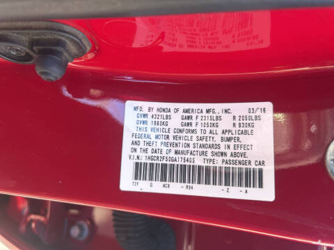 2016 Honda Accord Sport