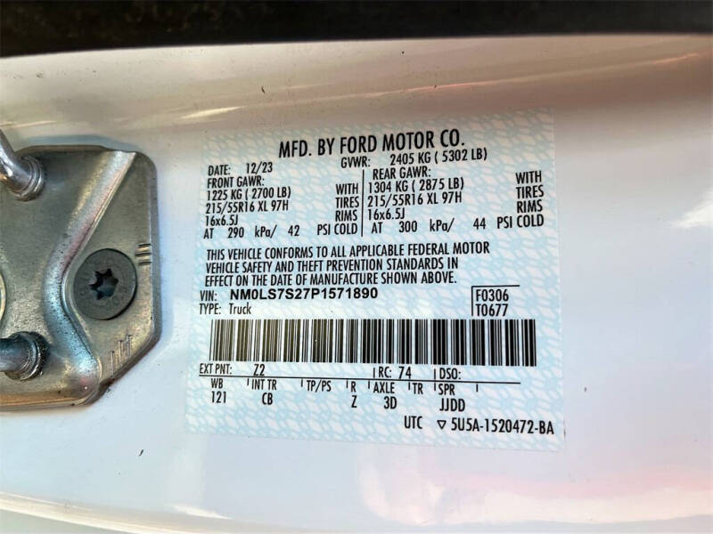 2023 Ford Transit Connect XL