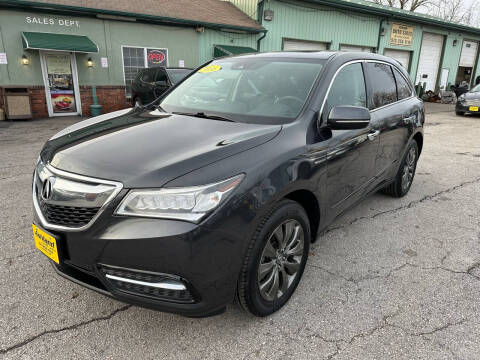 2016 Acura MDX for sale at ASHLAND AUTO SALES in Columbia MO