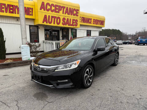 2017 Honda Accord for sale at Acceptance Auto Sales in Lithia Springs GA