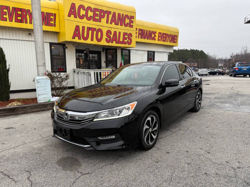 2017 Honda Accord for sale at Acceptance Auto Sales in Lithia Springs GA