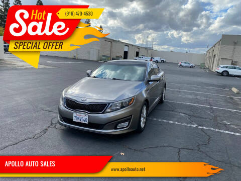 2014 Kia Optima for sale at APOLLO AUTO SALES in Sacramento CA