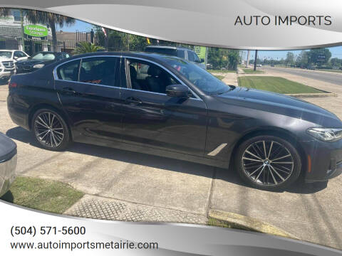 2021 BMW 5 Series for sale at AUTO IMPORTS in Metairie LA