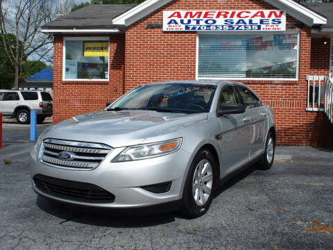 2010 Ford Taurus for sale at AMERICAN AUTO SALES LLC in Austell GA