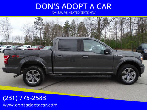 2018 Ford F-150 for sale at DON'S ADOPT A CAR in Cadillac MI