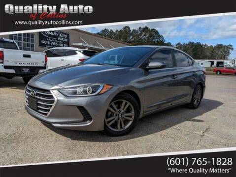 2018 Hyundai Elantra for sale at Quality Auto of Collins in Collins MS