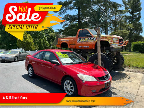 2005 Honda Civic for sale at A & R Used Cars in Clayton NJ
