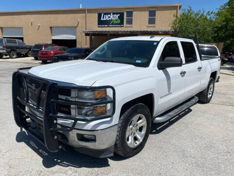 2014 Chevrolet Silverado 1500 for sale at LUCKOR AUTO in San Antonio TX