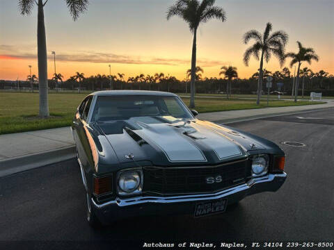 1972 Chevrolet Chevelle for sale at Autohaus of Naples in Naples FL