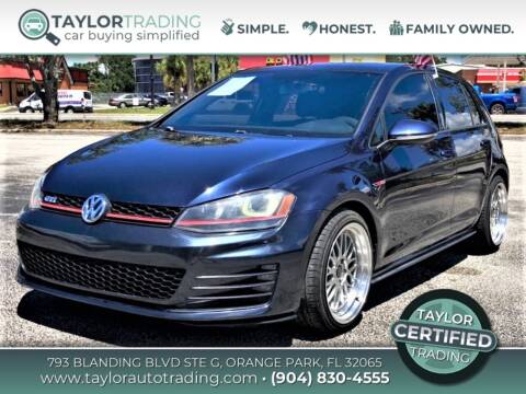 2015 Volkswagen Golf GTI for sale at Taylor Trading in Orange Park FL
