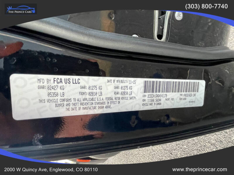 2016 Dodge Charger SXT