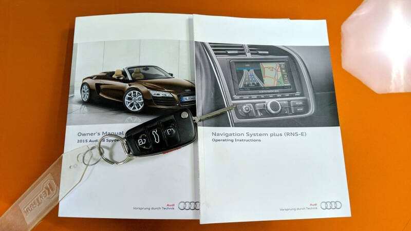 2015 Audi R8 4.2 quattro Spyder