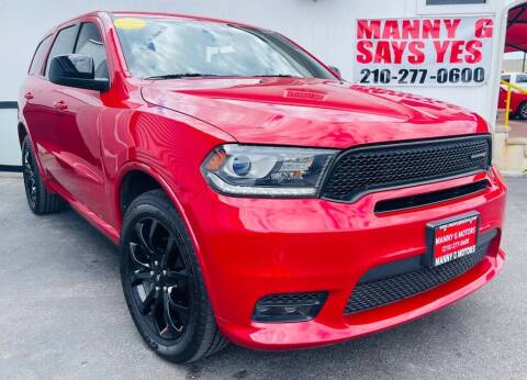 2019 Dodge Durango for sale at Manny G Motors in San Antonio TX
