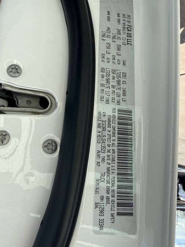 2018 RAM 3500 Laramie