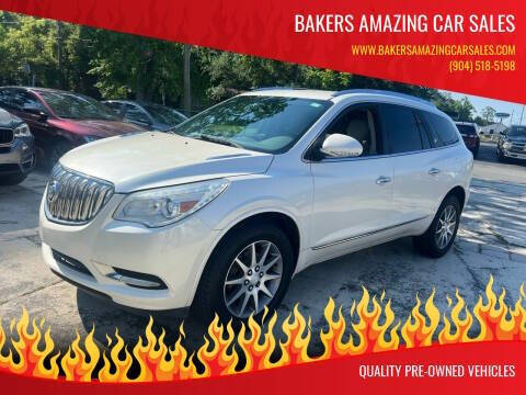 2013 Buick Enclave for sale at Bakers Amazing Car Sales in Jacksonville FL