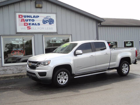 2016 Chevrolet Colorado for sale at Dunlap Auto Deals in Elkhart IN