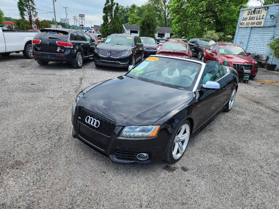 2010 Audi S5 for sale at Demiri auto sales l.l.c. in Louisville, KY