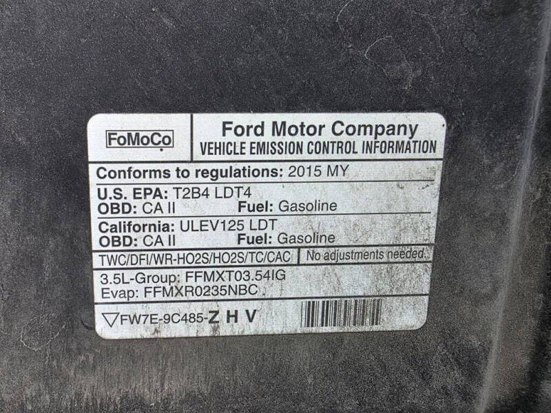 2015 Ford F-150 Lariat