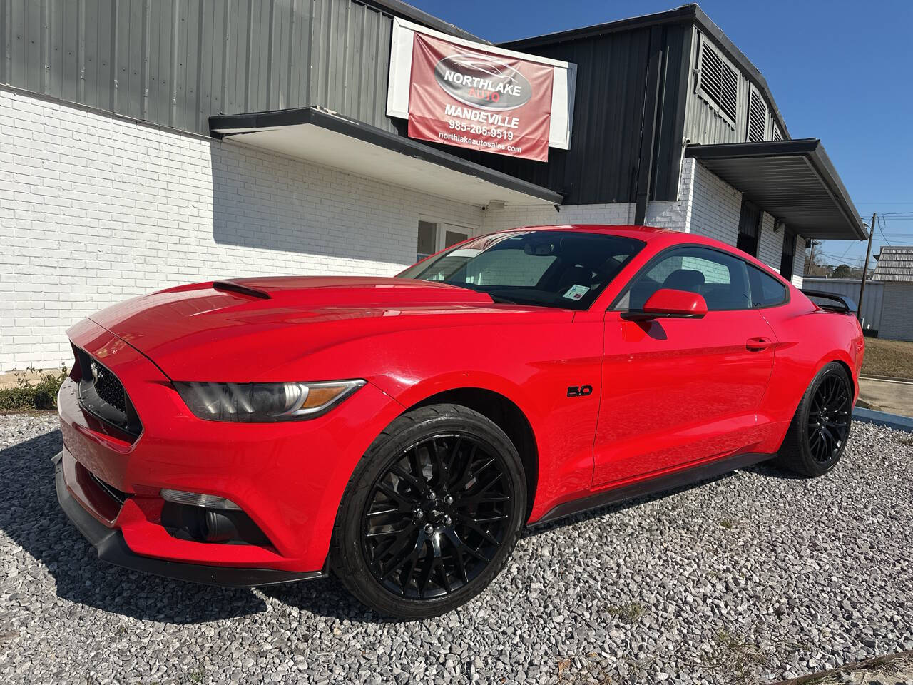 Red 2017 Ford Mustang GT GT 2dr Fastback 2