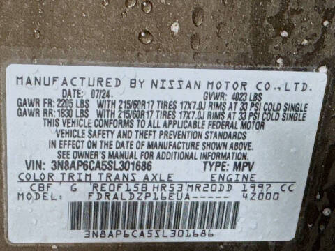 2025 Nissan Kicks SV