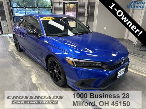 2022 Honda Civic for sale at Crossroads Car and Truck - Crossroads Car & Truck - Milford in Milford OH