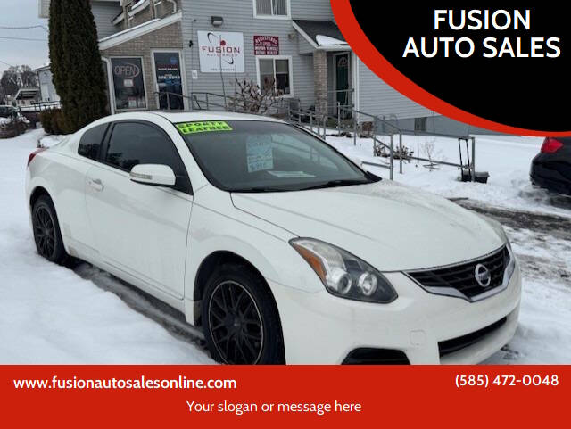 2013 Nissan Altima for sale at FUSION AUTO SALES in Spencerport NY