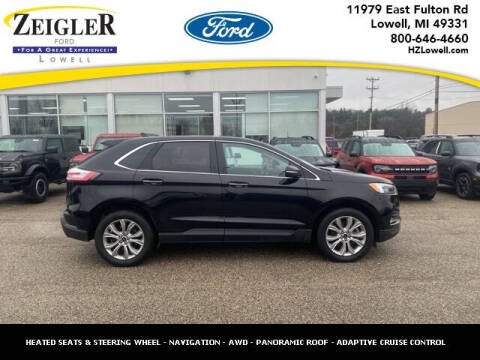 2022 Ford Edge for sale at Harold Zeigler Ford in Plainwell MI