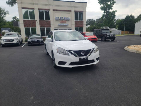 2019 Nissan Sentra for sale at Best Buy Wheels in Virginia Beach VA