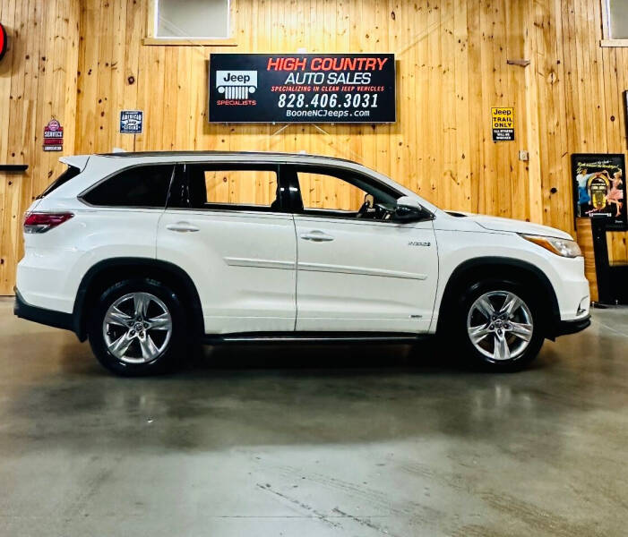 2016 Toyota Highlander Hybrid for sale at Boone NC Jeeps-High Country Auto Sales in Boone NC