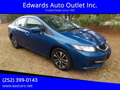 2014 Honda Civic for sale at Edwards Auto Outlet Inc. in Wilson NC