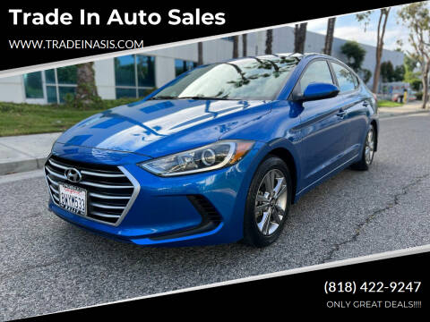 2018 Hyundai Elantra for sale at Trade In Auto Sales in Van Nuys CA