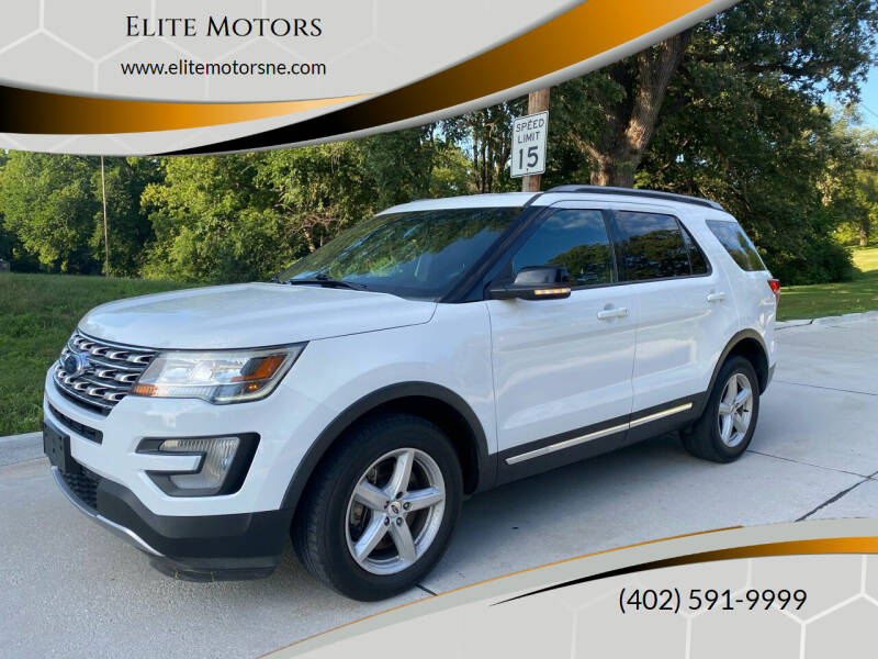 2016 Ford Explorer for sale at Elite Motors in Bellevue NE