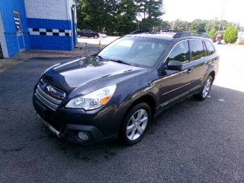 2013 Subaru Outback for sale at RTE 123 Village Auto Sales Inc. in Attleboro MA