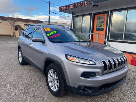 2018 Jeep Cherokee for sale at Sparks Auto Sales in Sparks NV