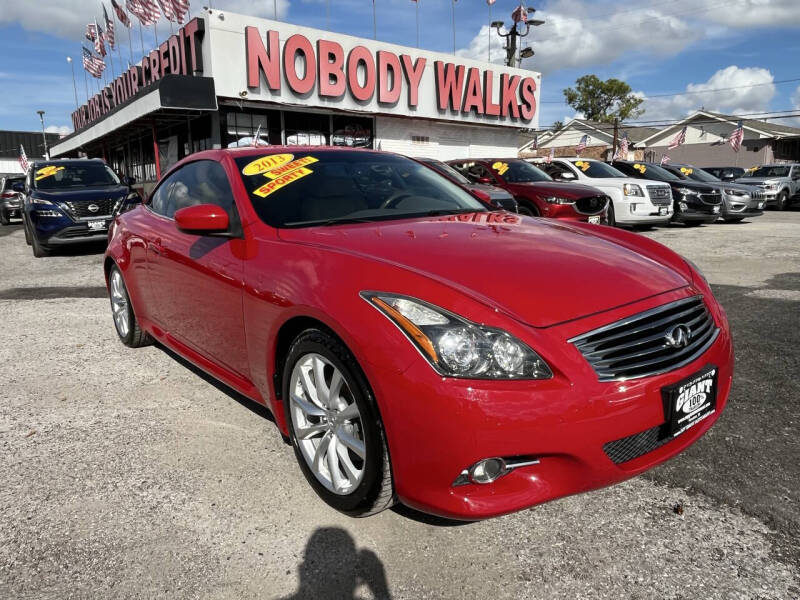 2013 INFINITI G Convertible 37 Sport