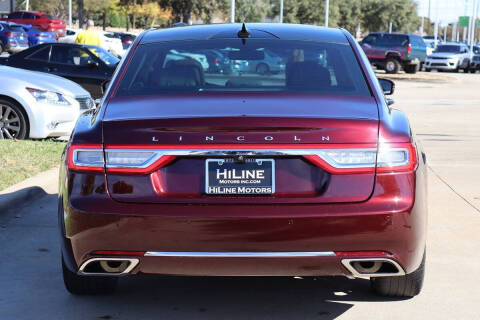 2018 Lincoln Continental Select