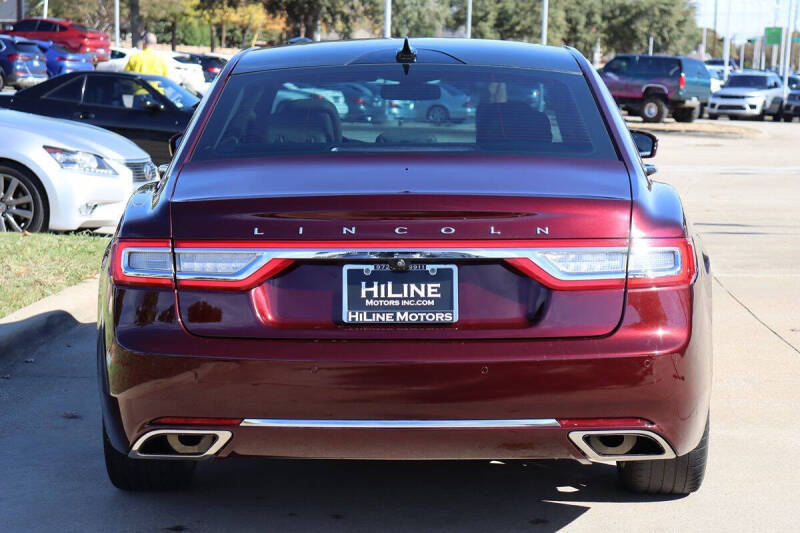2018 Lincoln Continental Select