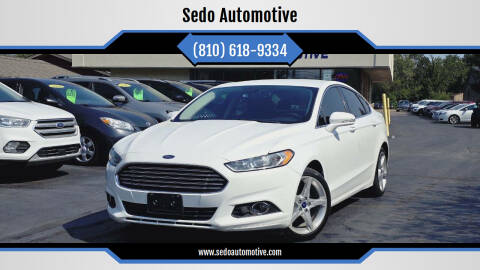 2016 Ford Fusion for sale at Sedo Automotive in Davison MI