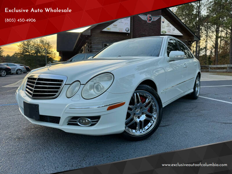 2008 Mercedes-Benz E-Class for sale at Exclusive Auto Wholesale in Columbia SC