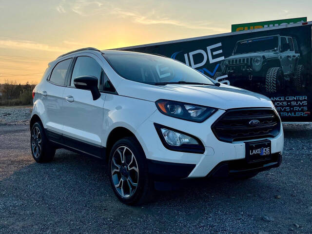 2020 Ford EcoSport for sale at Lakeside Auto RV & Outdoors in Cleveland, OK