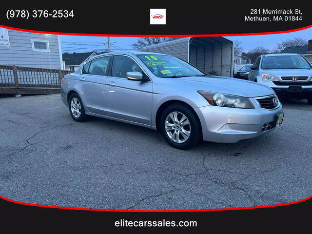 2010 Honda Accord for sale at ELITE AUTO SALES, INC in Methuen MA