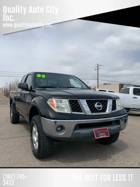 2005 Nissan Frontier for sale at Quality Auto City Inc. in Laramie WY