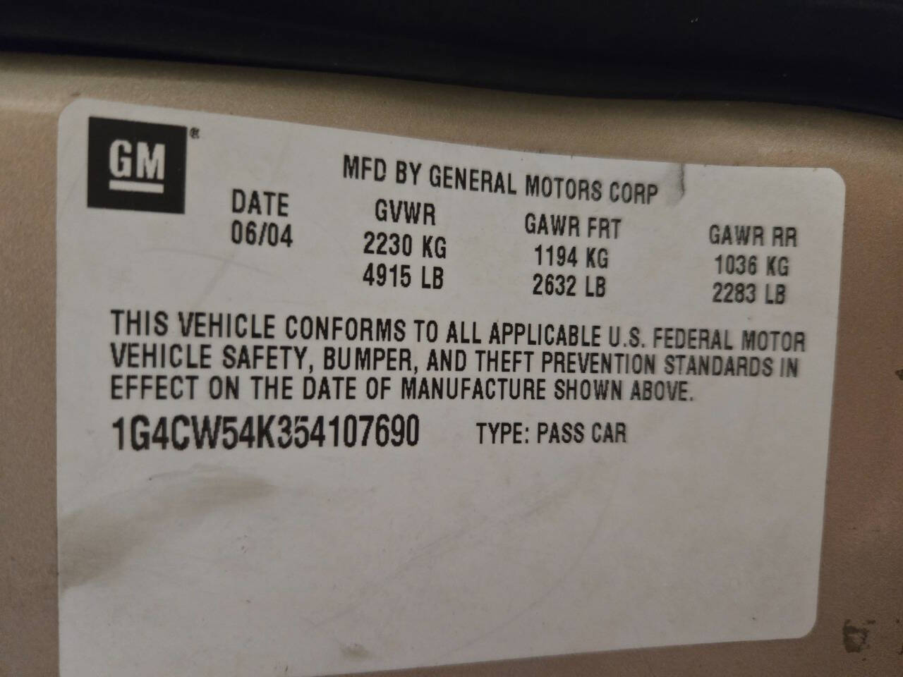 2005 Buick Park Avenue 6