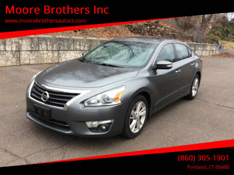 2015 Nissan Altima for sale at Moore Brothers Inc in Portland CT