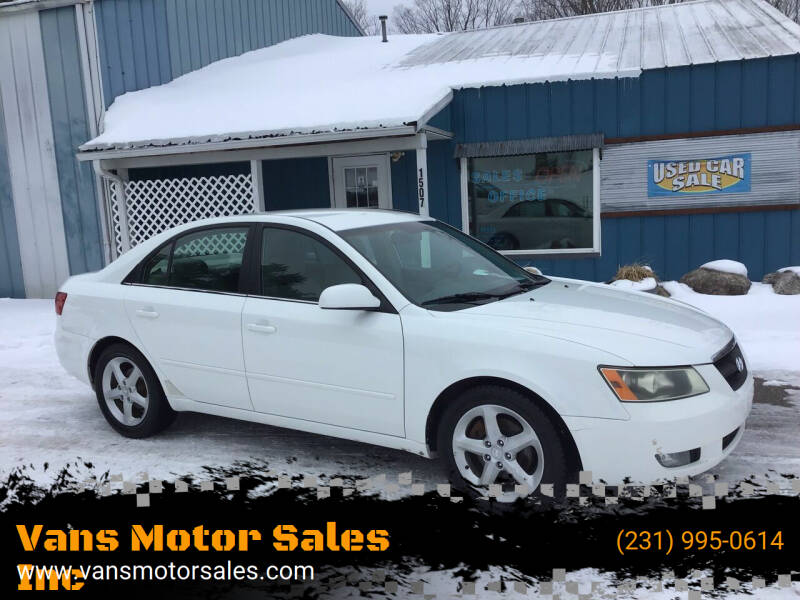 2007 Hyundai Sonata for sale at Vans Motor Sales Inc in Traverse City MI